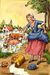 Perette et le pot au lait de Cavet Rogniat