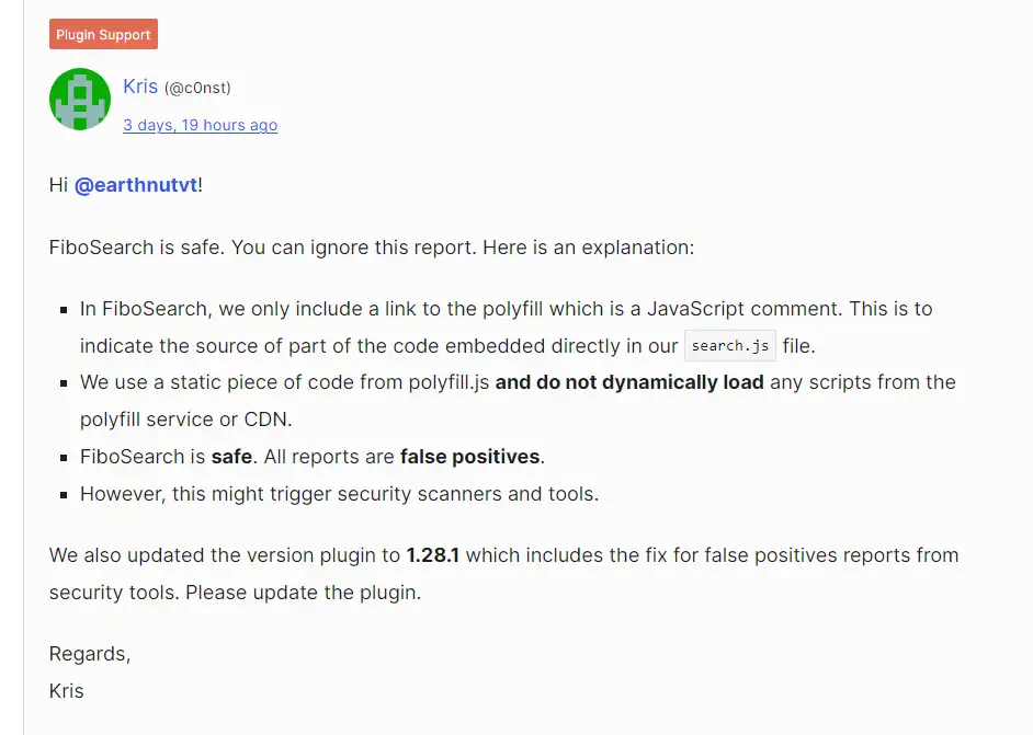Polyfill sème la panique sur les sites WordPress 3