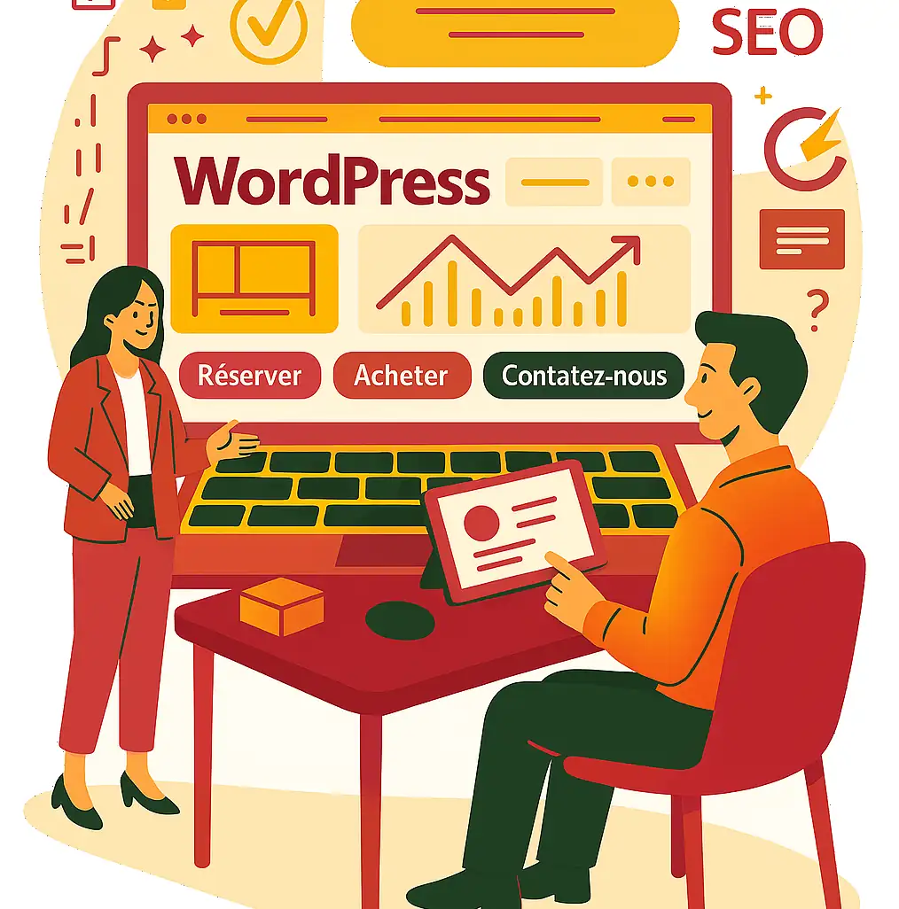 Un site WordPress aligné avec vos objectifs business