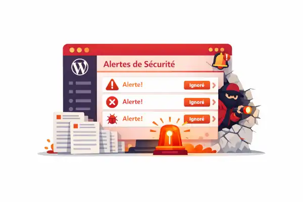 nombreuses alertes de sécurité 
