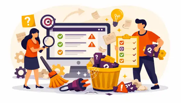 faire le menage dans les plugins wordpress