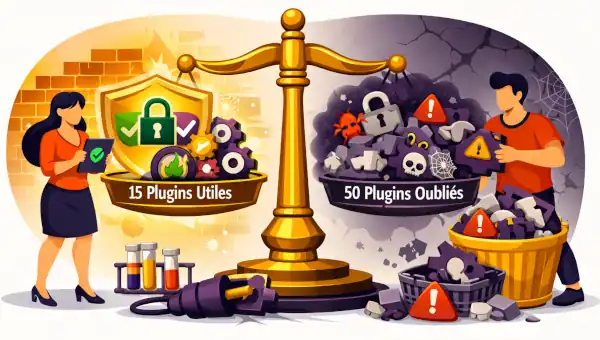 plugins WrodPress utiles et à jour uniquement egal plus de securite
