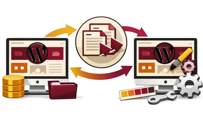 cloner un site wordpress pour refonte